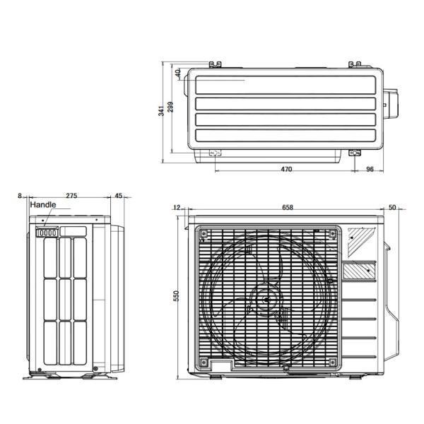 Инверторен климатик Daikin FTXP60N/RXP60N9 Comfora, 21 000 BTU, A++/A+, 30 dB, Фреон R32