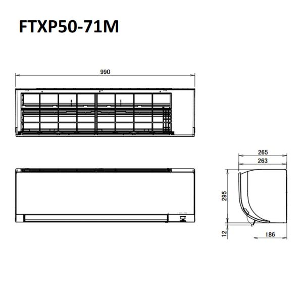 Инверторен климатик Daikin FTXP71N/RXP71N9 Comfora, 24 000 BTU, A++/A+, 32 dB, Фреон R32