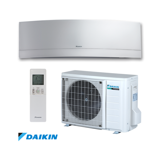 Хиперинверторен климатик Daikin Emura Silver 3 FTXJ25AS + RXJ25A, 9 000 BTU, Клас А+++/А+++, 19 dB, Фреон R32