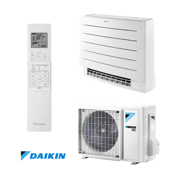 Подов климатик Daikin FVXM35B/RXM35A9 Perfera B, 12000 BTU , Клас А++/А++ , 19 dB, Фреон R32,цена 1869 с включен стандартен монтаж за град Плевен