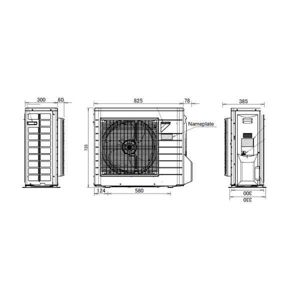Инверторен климатик Daikin FTXF50F/RXF50D9, Sensira, 18 000 BTU, Клас А++/А+, 31 dB, Фреон R32