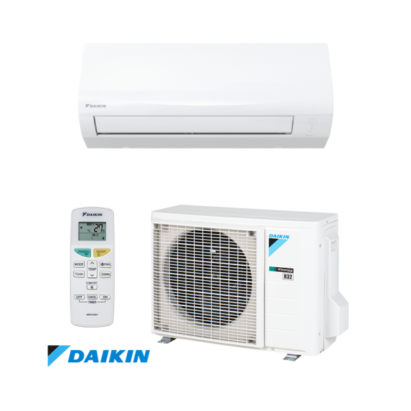 Инверторен климатик Daikin FTXF50F/RXF50D9, Sensira, 18 000 BTU, Клас А++/А+, 31 dB, Фреон R32