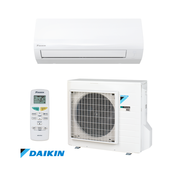 Инверторен климатик Daikin FTXF71F/RXF71D9, Sensira, 24 000 BTU, Клас А++/А+, 34 dB, Фреон R32