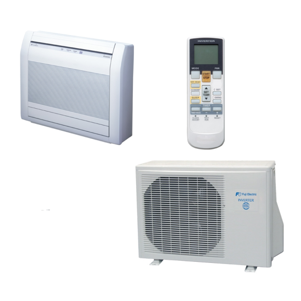 Подов климатик Fuji Electric RGG12KVCA/ROG12KVCA, 12 000 BTU, Клас А++/А++, 22dB, Фреон R32