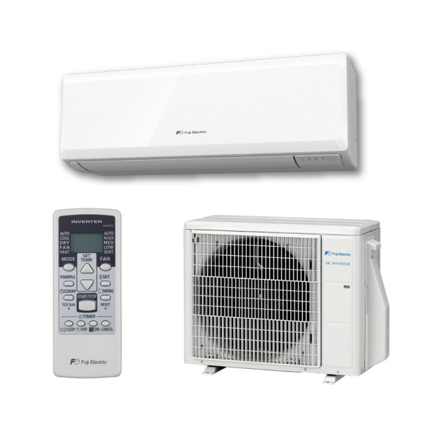 Инверторен климатик Fuji Electric RSG12KPCE/ROG12KPCA, 12 000 BTU, Клас А++/А+, 22 dB, Фреон R32