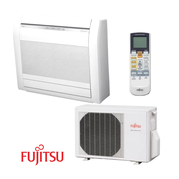 Подов климатик Fujitsu  AGYG09KVCB/AOYG09KVCBN Nordic, 9000 BTU, Клас А++/А+, 22 dB, Фреон R32