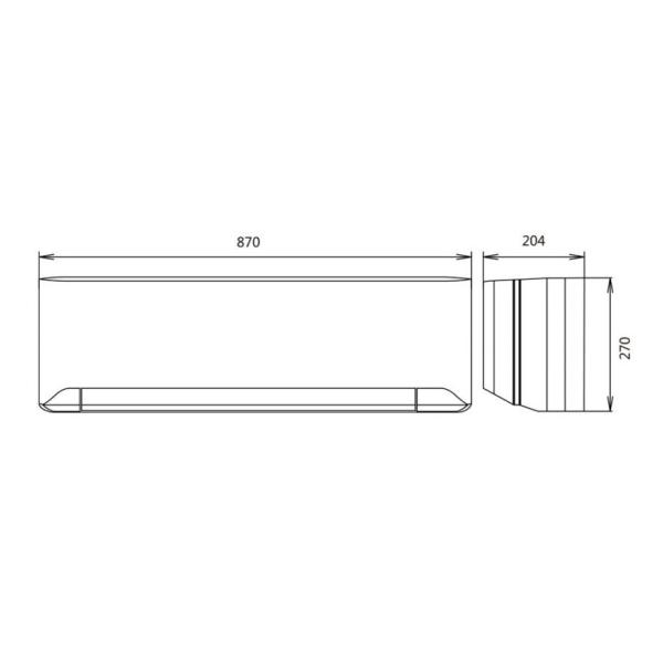 Инверторен климатик Fujitsu ASVG12LMCE/AOYG12LMCE, 12000 BTU, Клас А++/А+ , 21 dB, Фреон R410