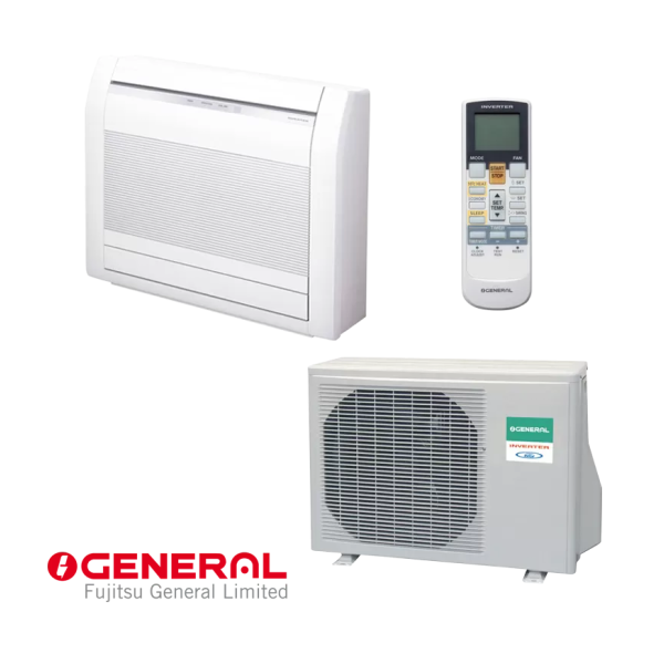 Подов климатик General ASHG14KVCA/AOHG14KVCA, 14 000BTU , КЛАС а++/А, 22 dB, Фреон R 32