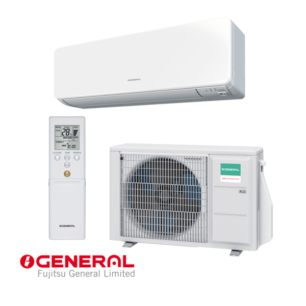 Хиперинверторен климатик General RSG12KGTE/ROG12KGCA, 12000 BTU, Клас А+++/А+++, 19 dB, Фреон R32