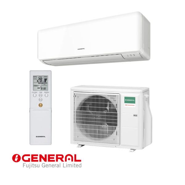 Инверторен климатик General ASHG18KMTE/AOHG18KMTA, 18 000 BTU, Клас А++/А +, 29 db, Фреон R32