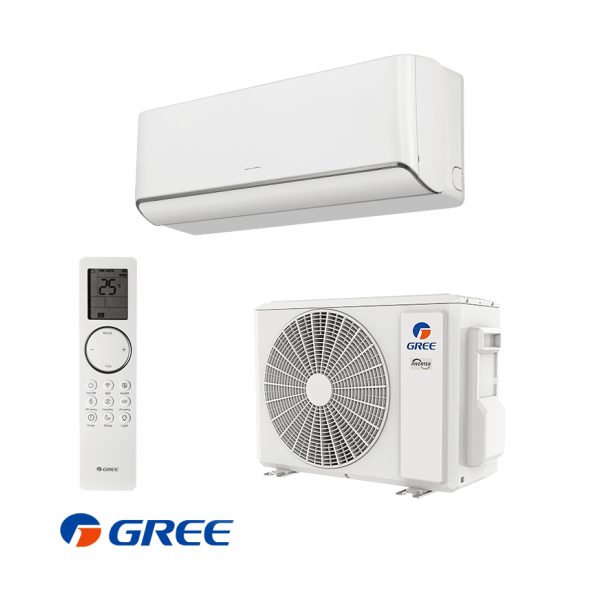 Инверторен климатик Gree GWH24AVCXB-K6DNA1B Airy White , 24 000 BTU, Клас А+++/А++, 37 dB, Фреон R32