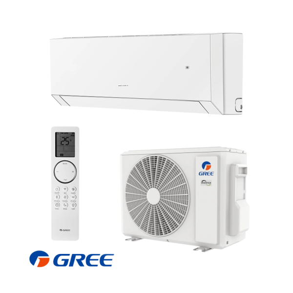 Инверторен климатик Gree GWH09AUCXB-K6DNA2A Clivia, 9000 btu, Клас А++/А++, 22 dB, Фреон R 32