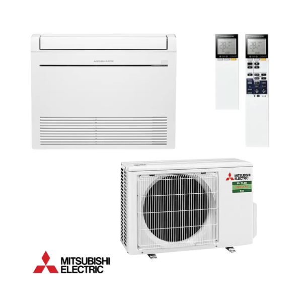 Подов климатик Mitsubishi Electric MFZ-KT25VG/SUZ-M25VA,9000 BTU, Клас А++/А+, 19 dB, Фреон R32