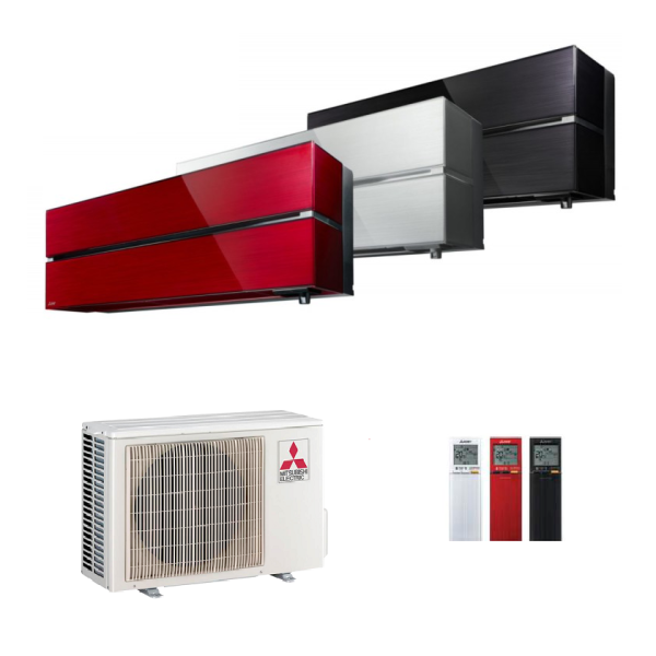 Хиперинверторен климатик Mitsubishi Electric MSZ-LN35VGB  / MSZ-LN35VGV /LN35VGR / MUZ-LN35VG Ruby Red /Pearl White /Onyx Black, 12 000 BTU, Клас A+++/A+++, 19dB,Фреон R32