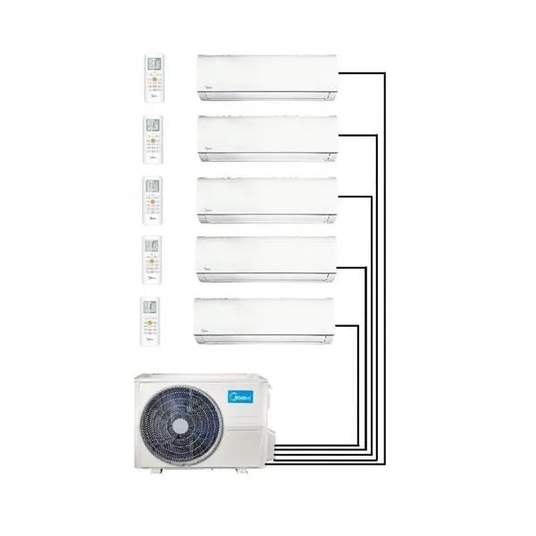Външно тяло мултисплит Midea M50E-42HFN8-Q, 42 000 BTU, Клас А++/А , 58dB, Фреон R32