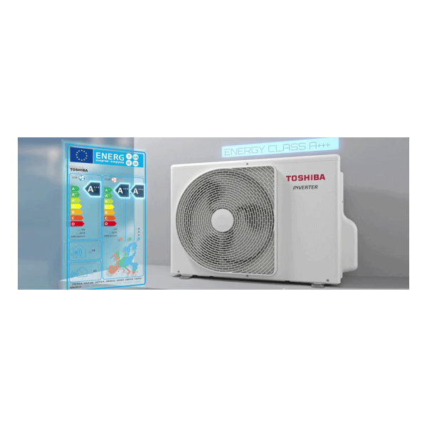 Подов климатик Toshiba RAS-B18J2FVG-E/RAS18J2AVSG-E Bi -Flow , 18 000 BTU, Клас А++/А++/ , 31 dB, Фреон R32