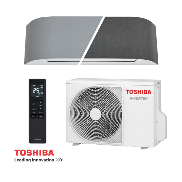 Хиперинверторен климатик Toshiba RAS-B16N4KVRG-E/RAS-16J2AVSG-E1 HAORI , 16 000 BTU, Клас А++/А++, 21 dB, Фреон R32