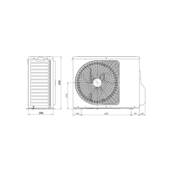 Хиперинверторен климатик Toshiba Daiseikai 10 WHITE RAS-B13S4KVPG-E/RAS13S4AVPG-E ,13 000 BTU, Клас А+++/А+++,24 dB, Фреон R32